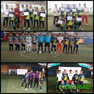 SMP Juara Pekanbaru raih Juara I dalam Futsal Madani Cup Pekanbaru